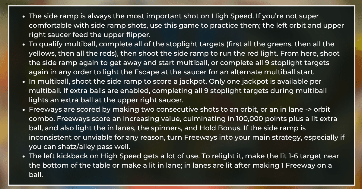 High Speed tutorial 1