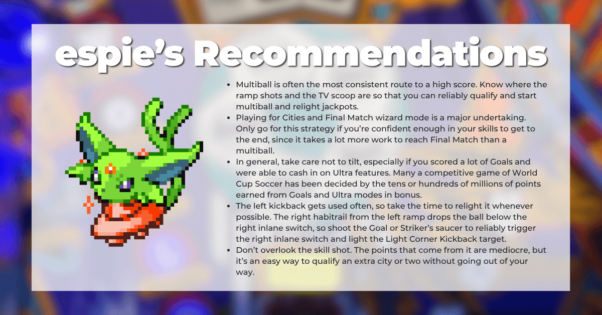 Espie’s Recommendations
