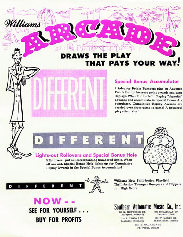 Arcade flyer 1