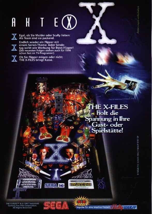 The X Files flyer 3