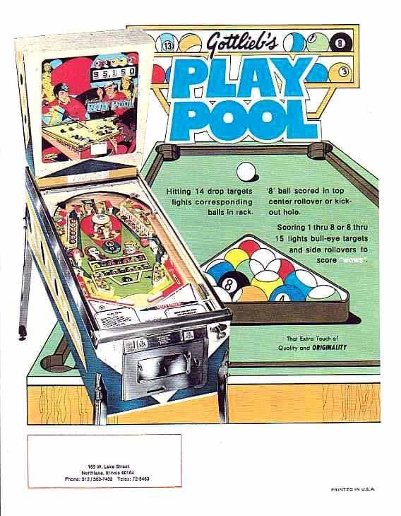 Big Shot / Hot Shot / Pro Pool flyer 3