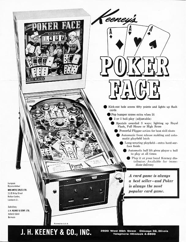 Poker Face flyer 1