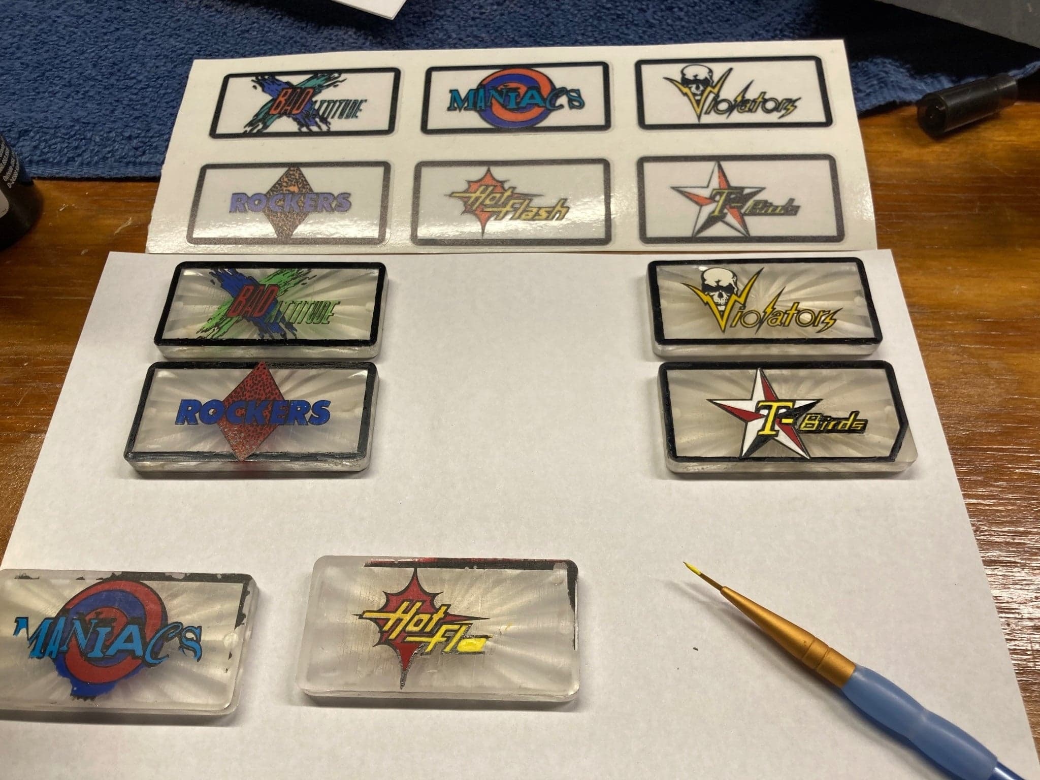 Rollergames Inserts