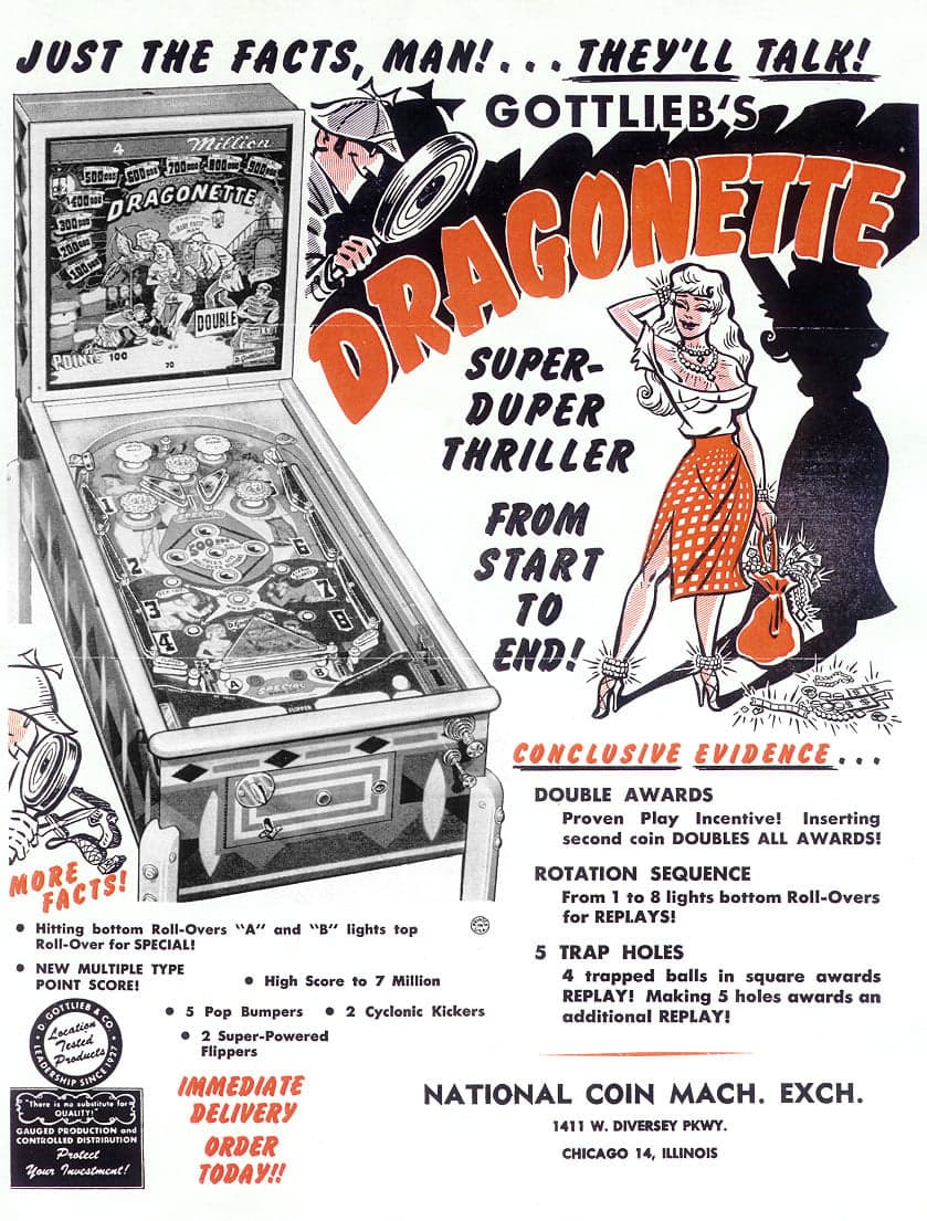 Dragonette / 4-Belles flyer 1
