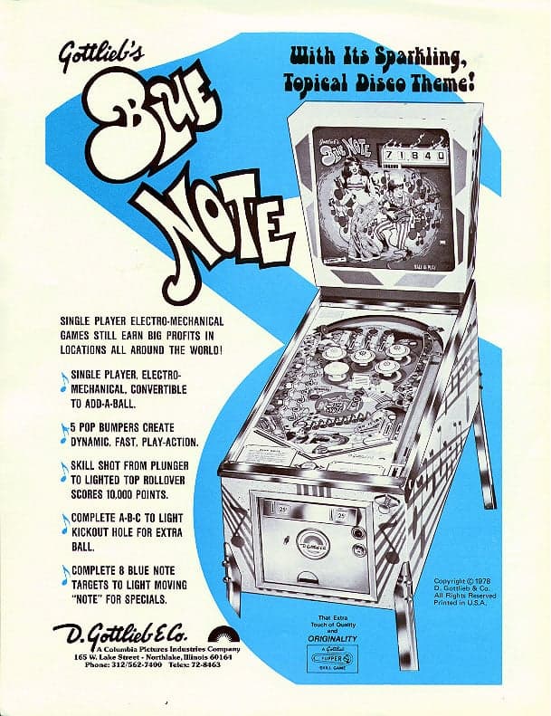 Rock Star / Blue Note flyer 1