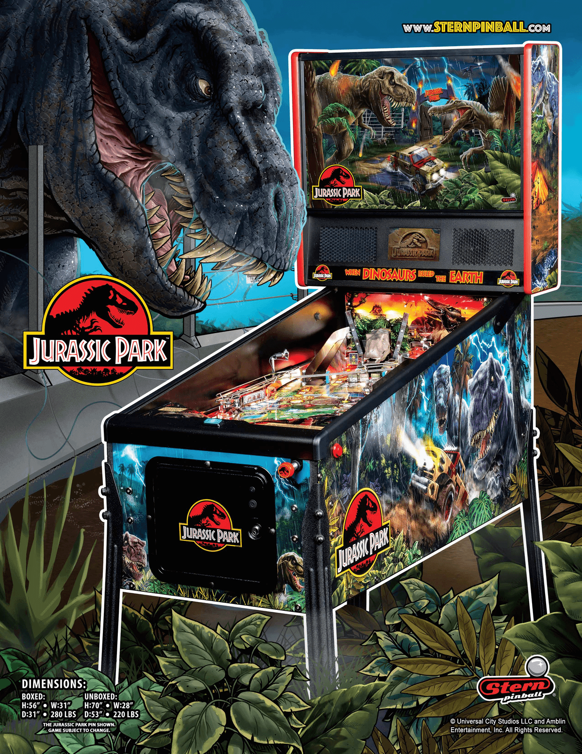 Jurassic Park (Home Edition) flyer 2