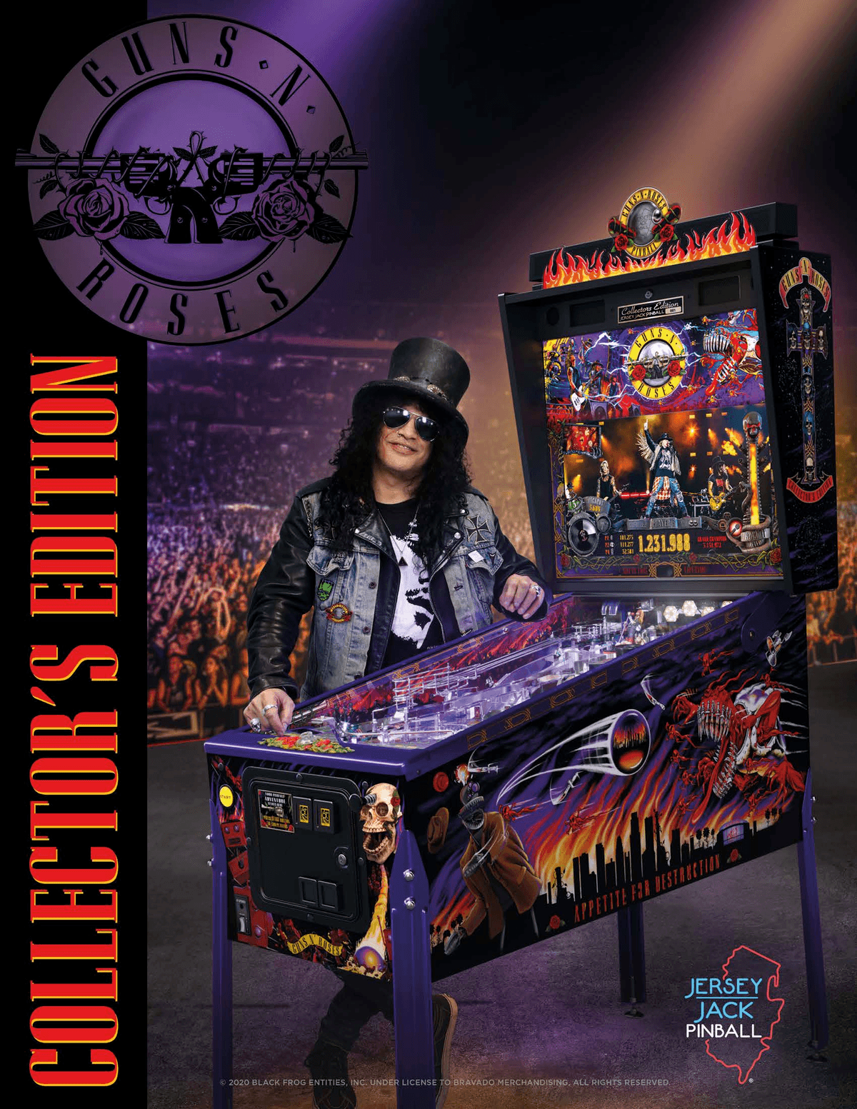 Guns N' Roses flyer 3