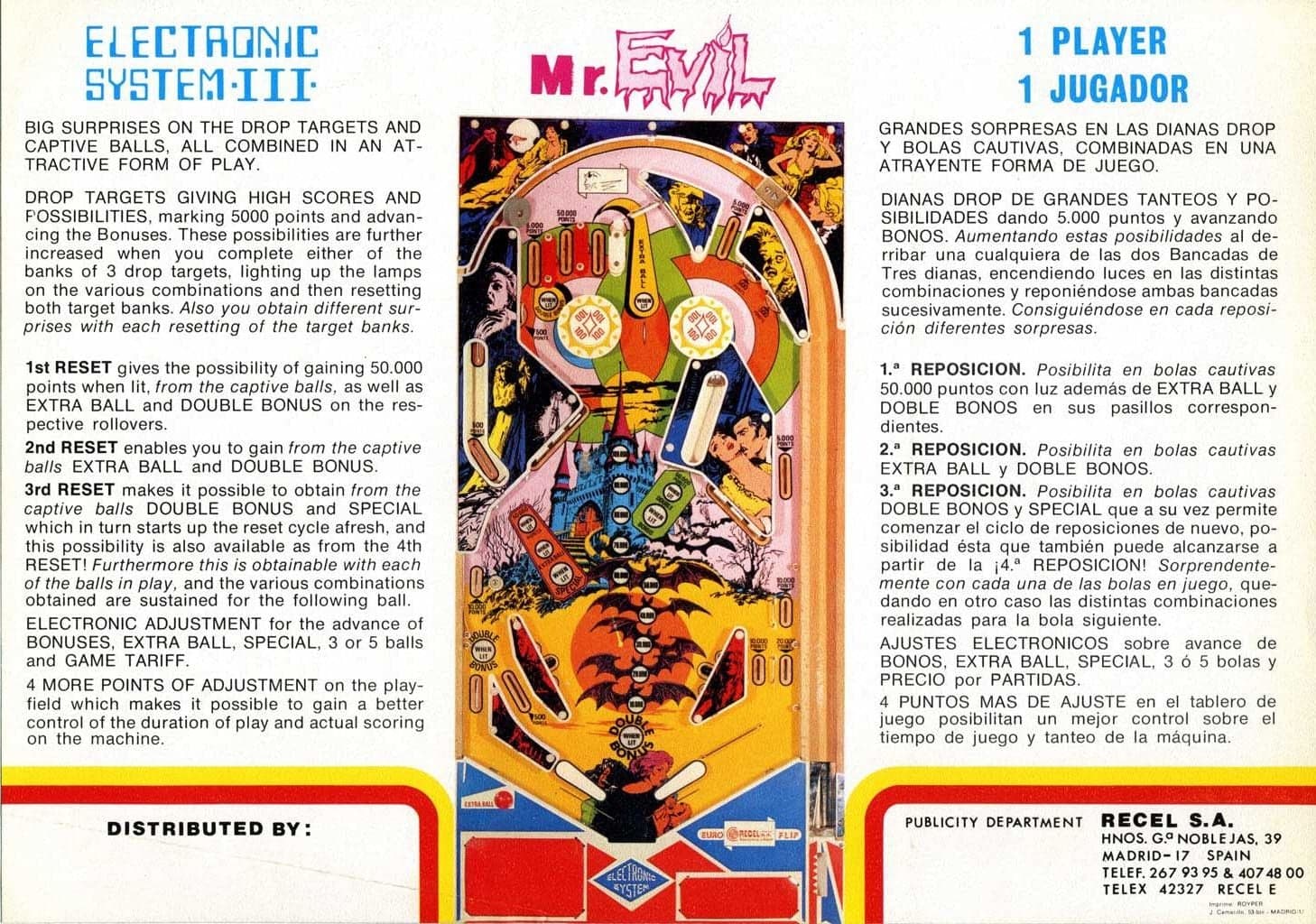 Mr. Evil flyer 1