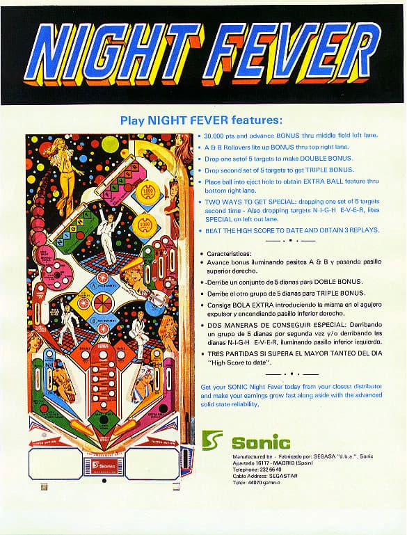 Night Fever flyer 3