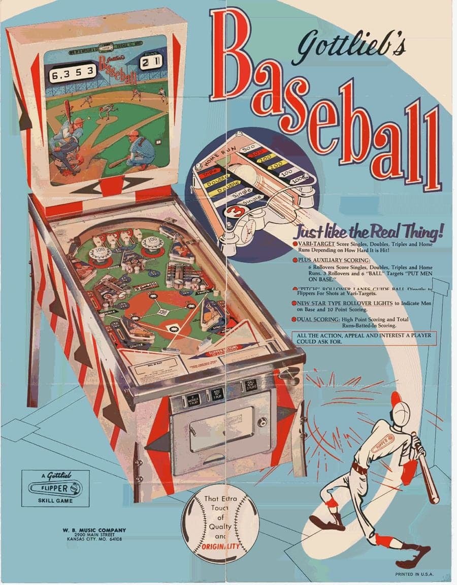 Baseball / Batter Up flyer 1
