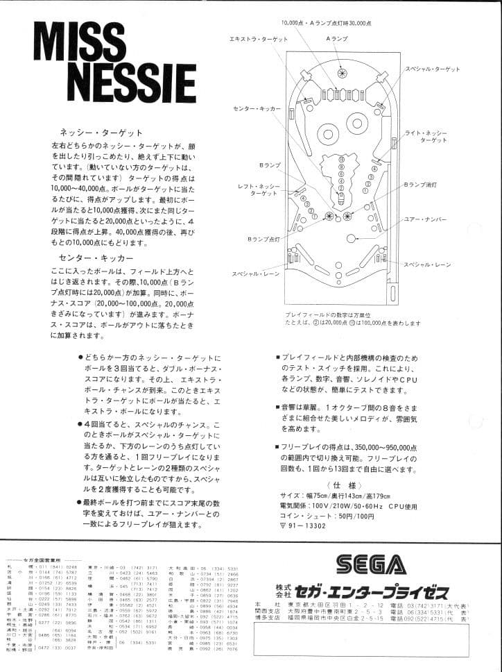 Miss Nessie flyer 1