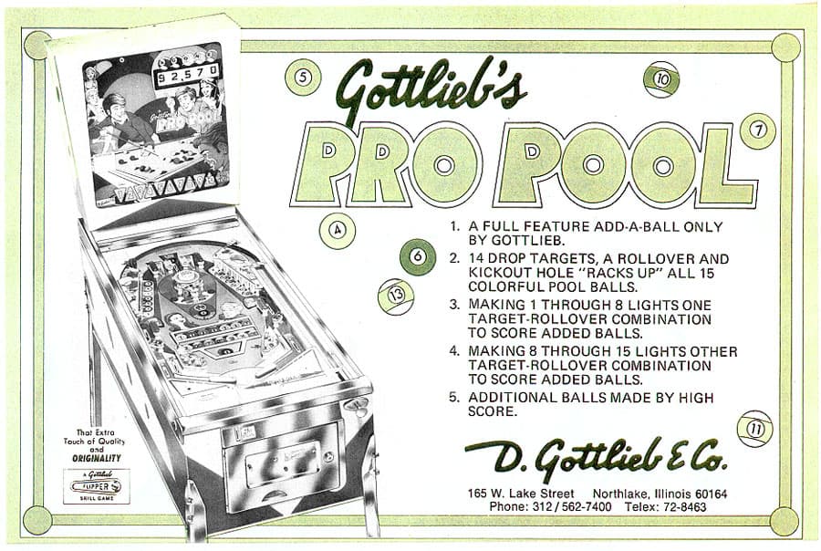 Big Shot / Hot Shot / Pro Pool flyer 4