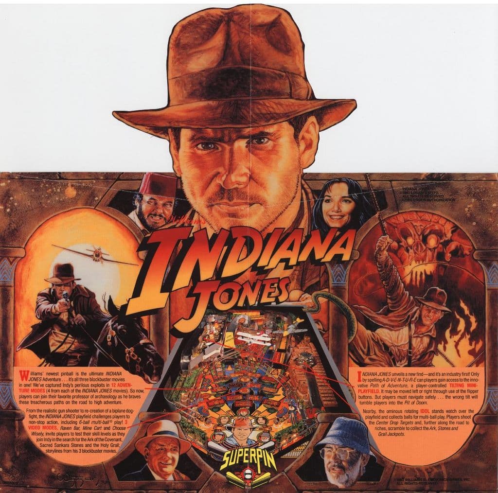 Indiana Jones: The Pinball Adventure flyer 6