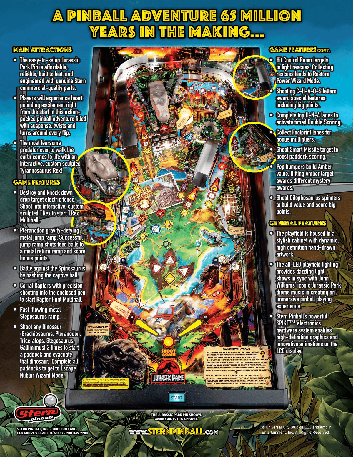 Jurassic Park (Home Edition) flyer 1