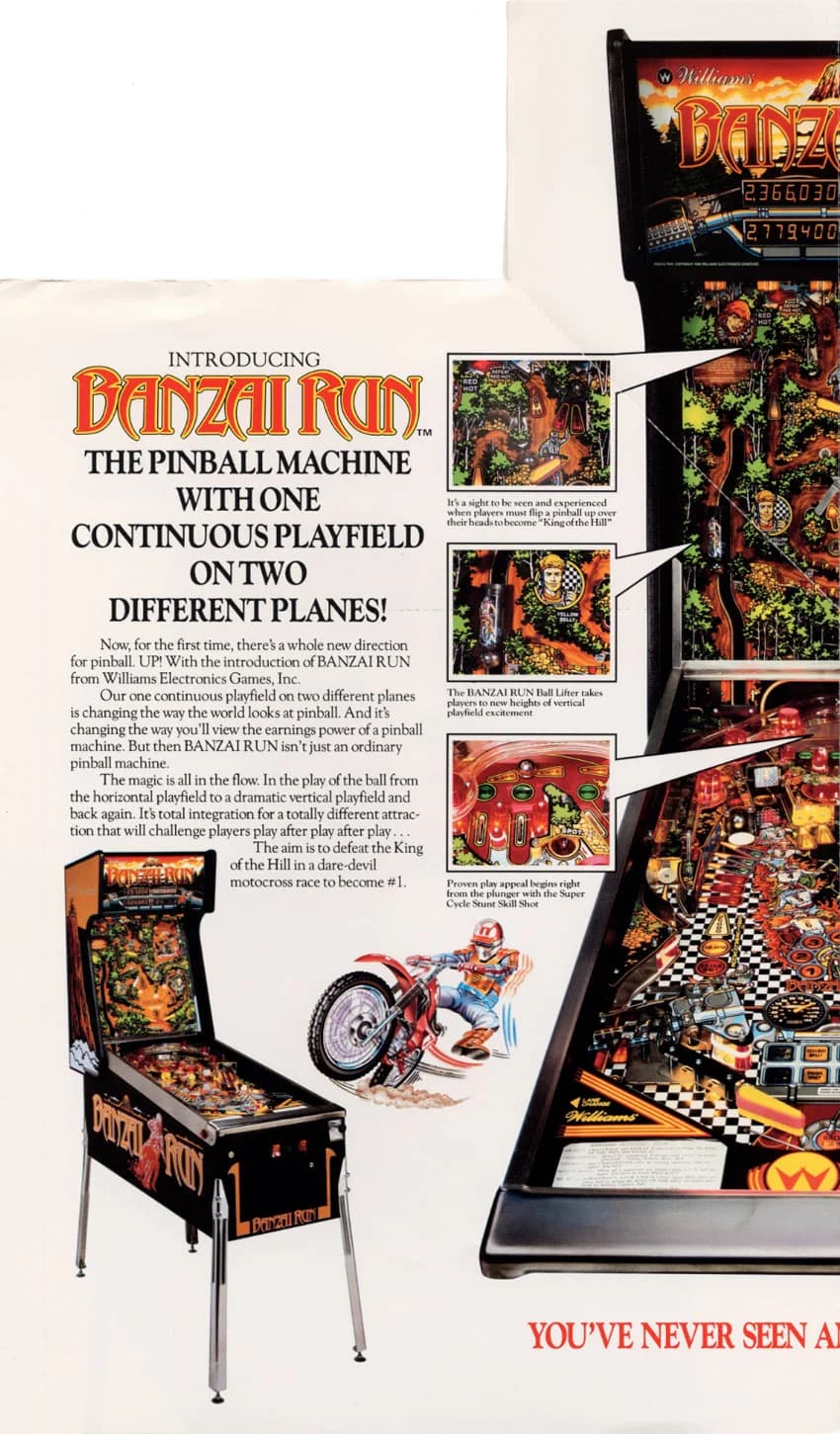 Banzai Run flyer 3