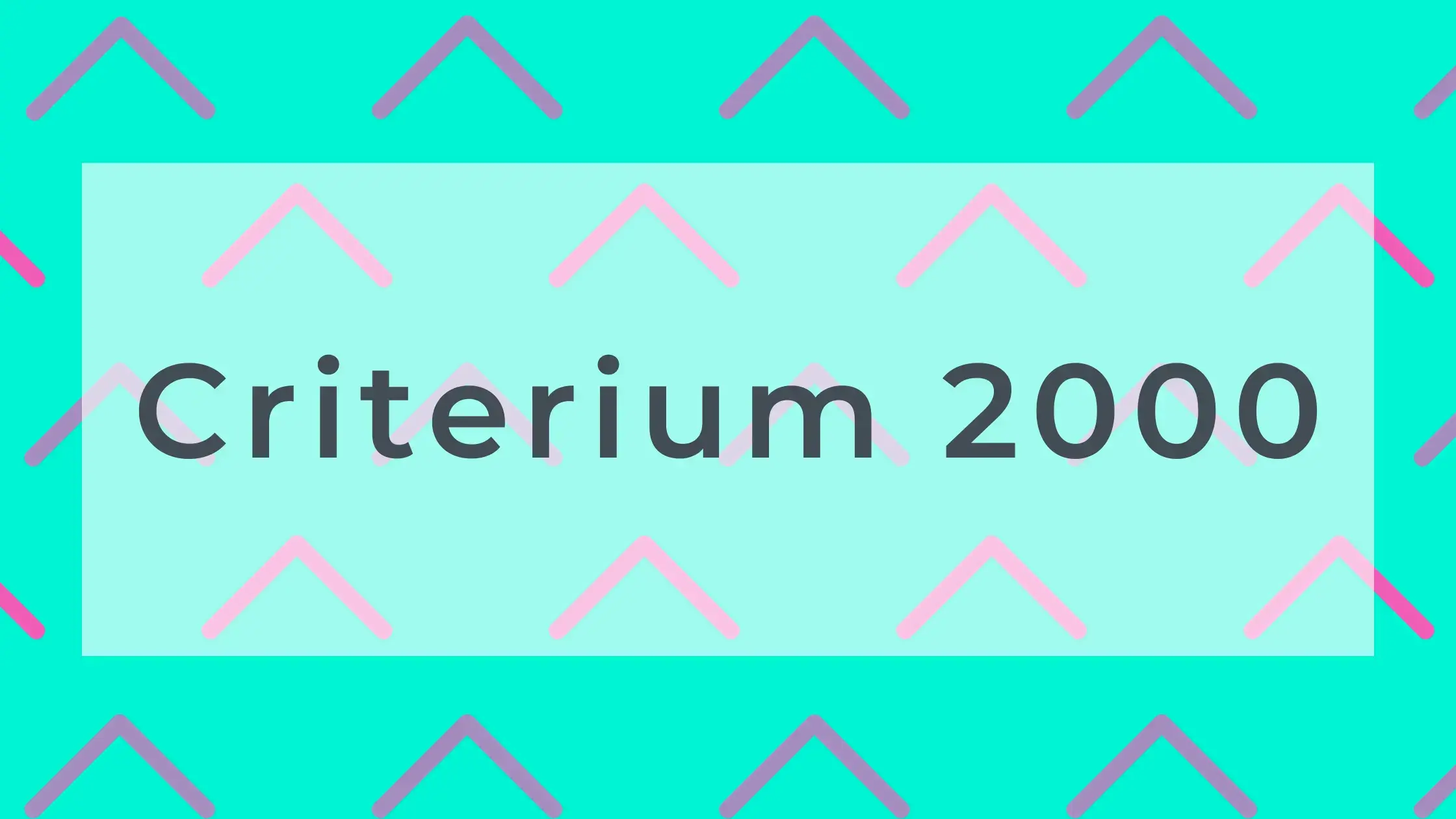 Criterium 2000