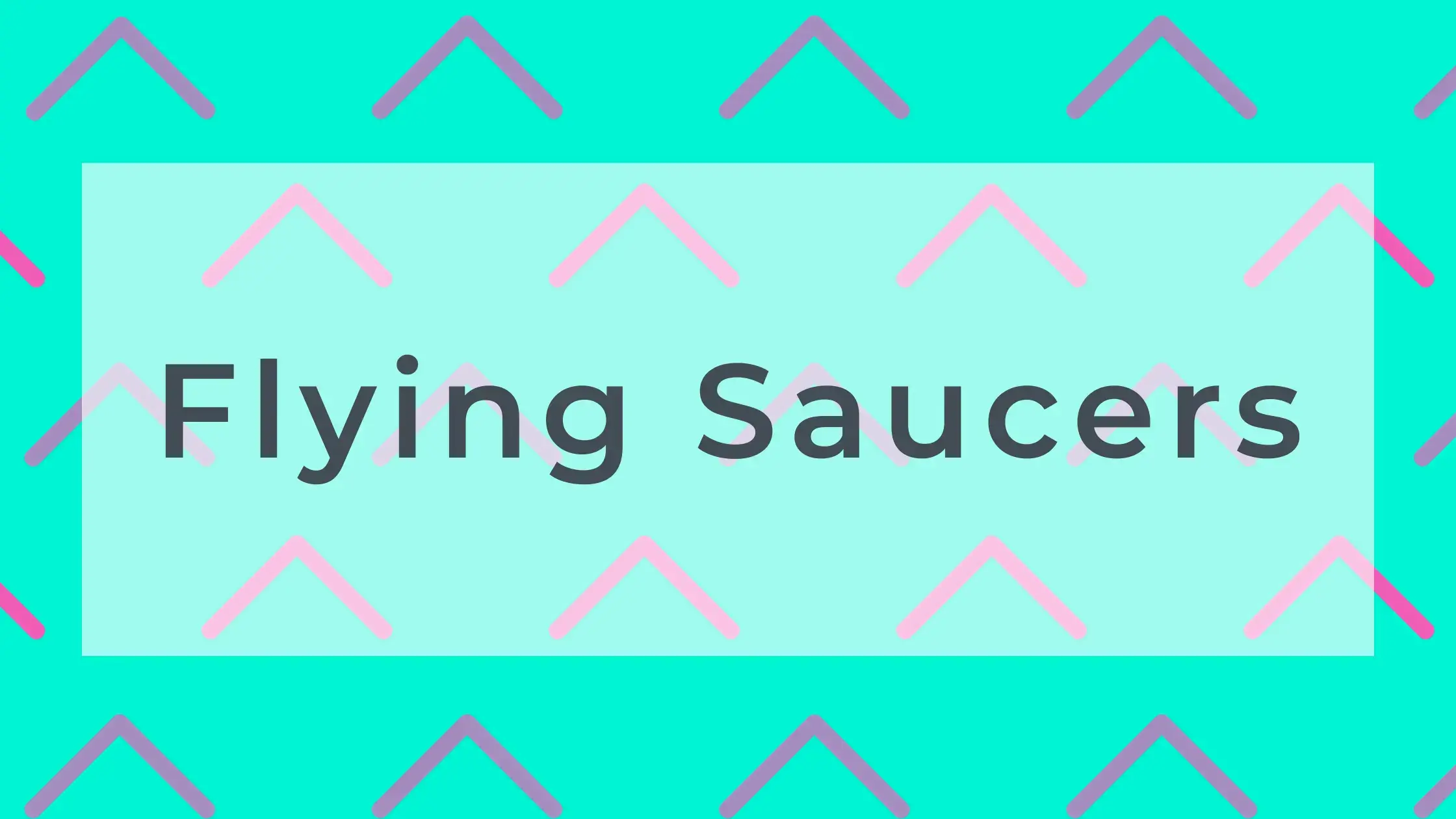 Flying Saucers