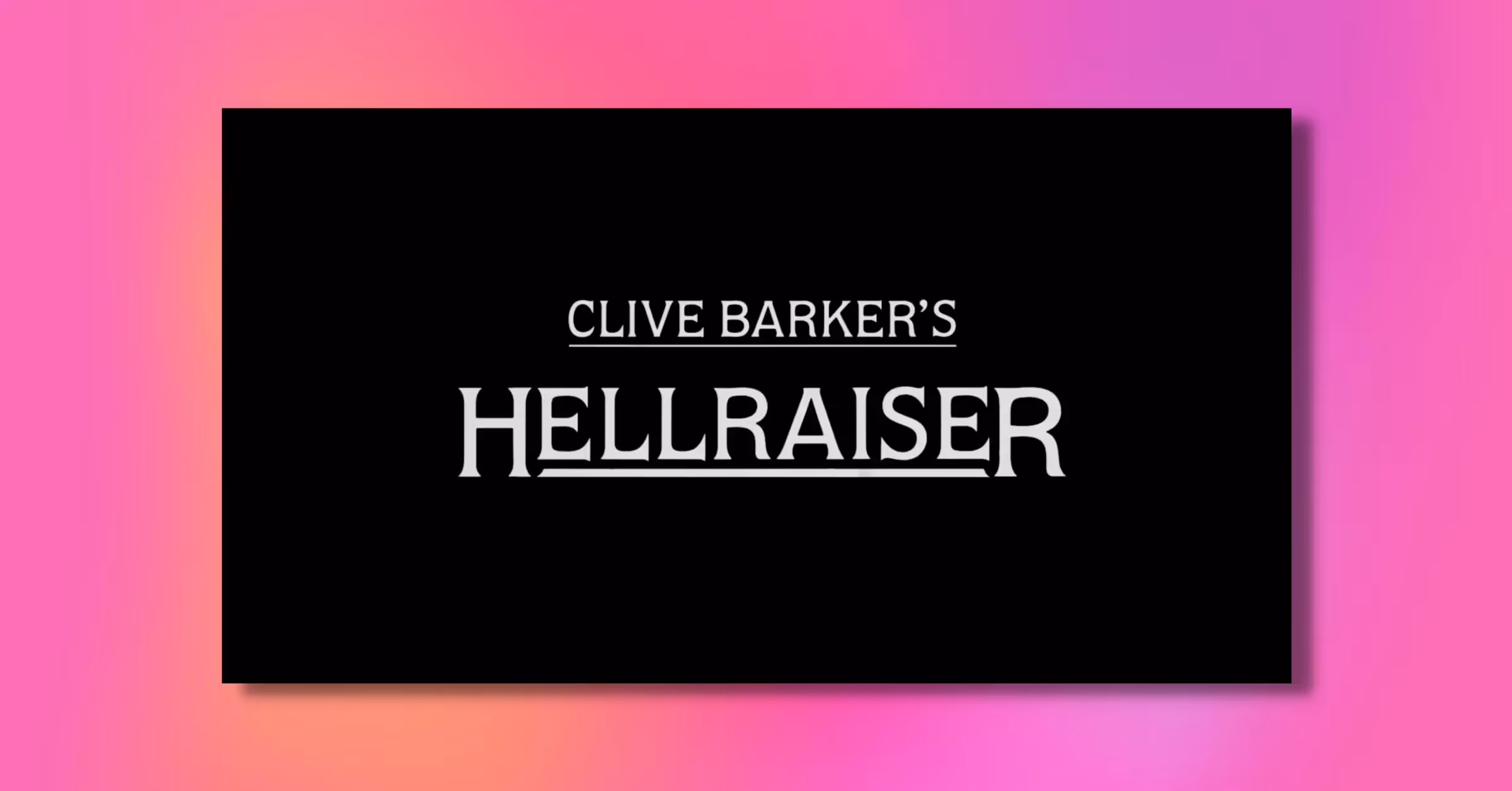 Hellraiser