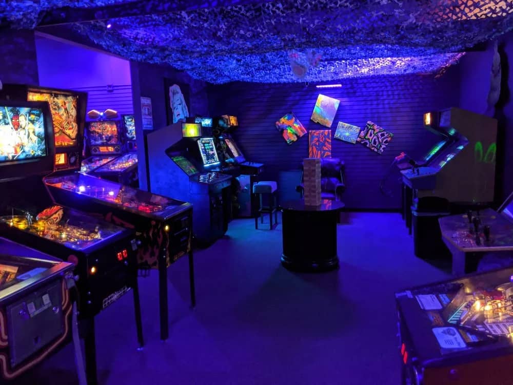 Play Money Pinball Arcade Bar