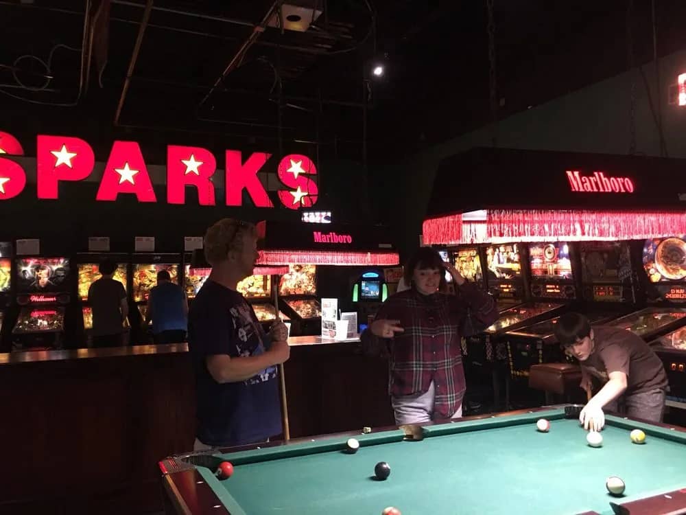 Sparks Pinball Museum at Premier Lanes