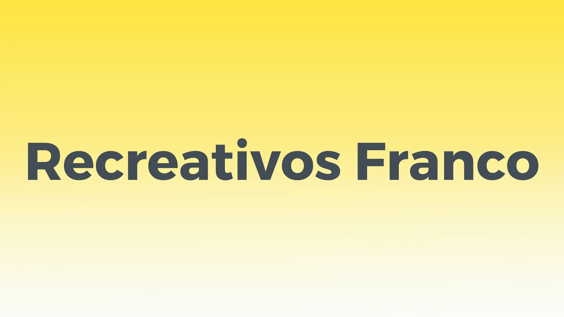 Recreativos Franco
