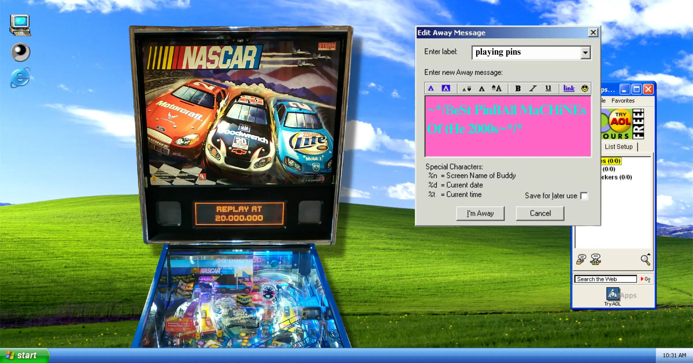 stern nascar 2005