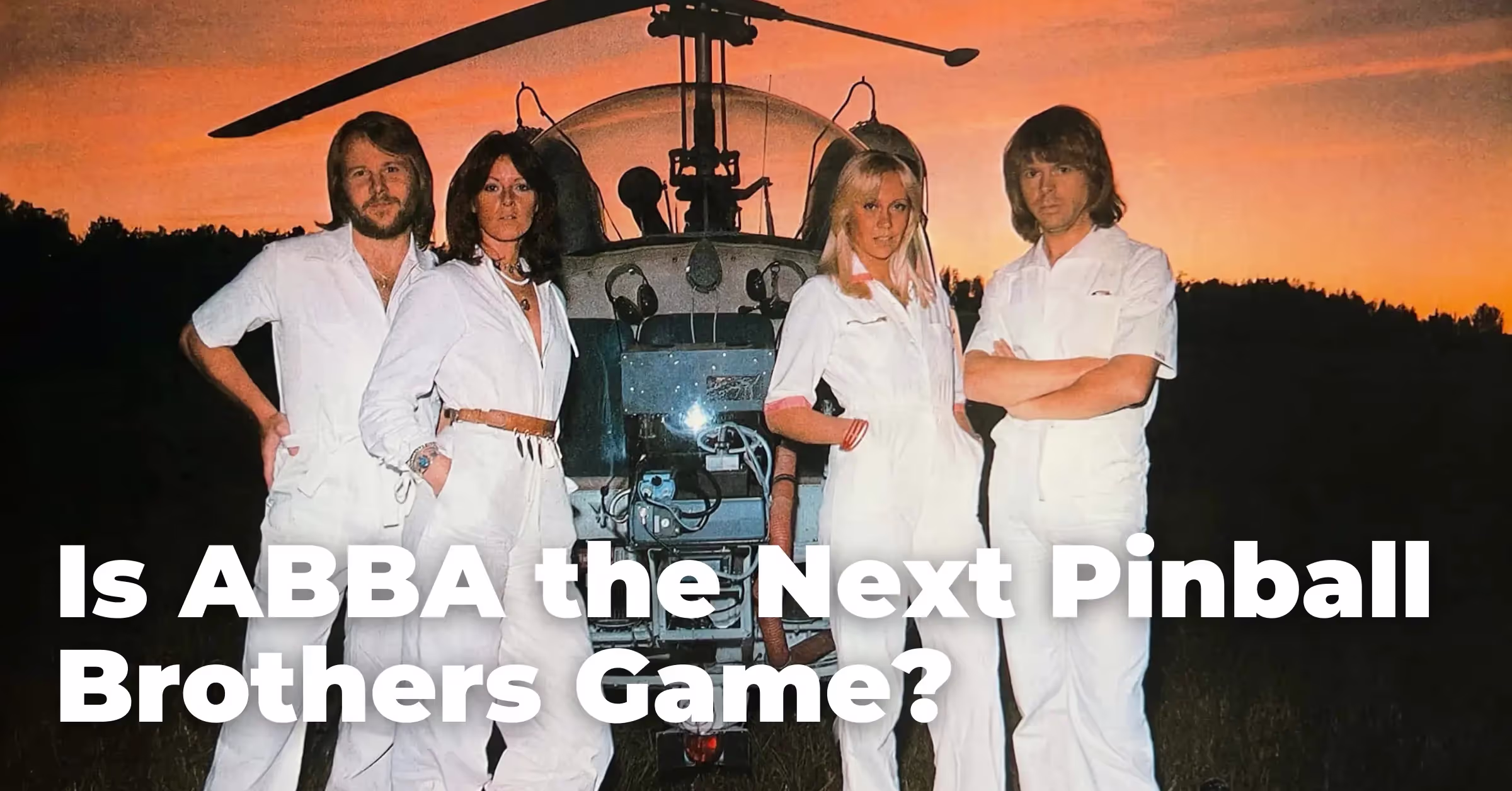 Is ABBA the Next Pinball Brothers Game?