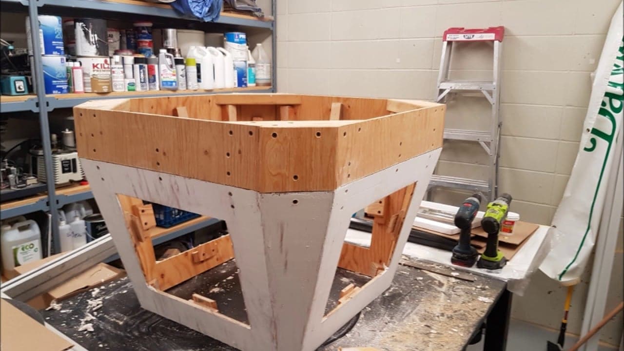 diy mini jumbotron build