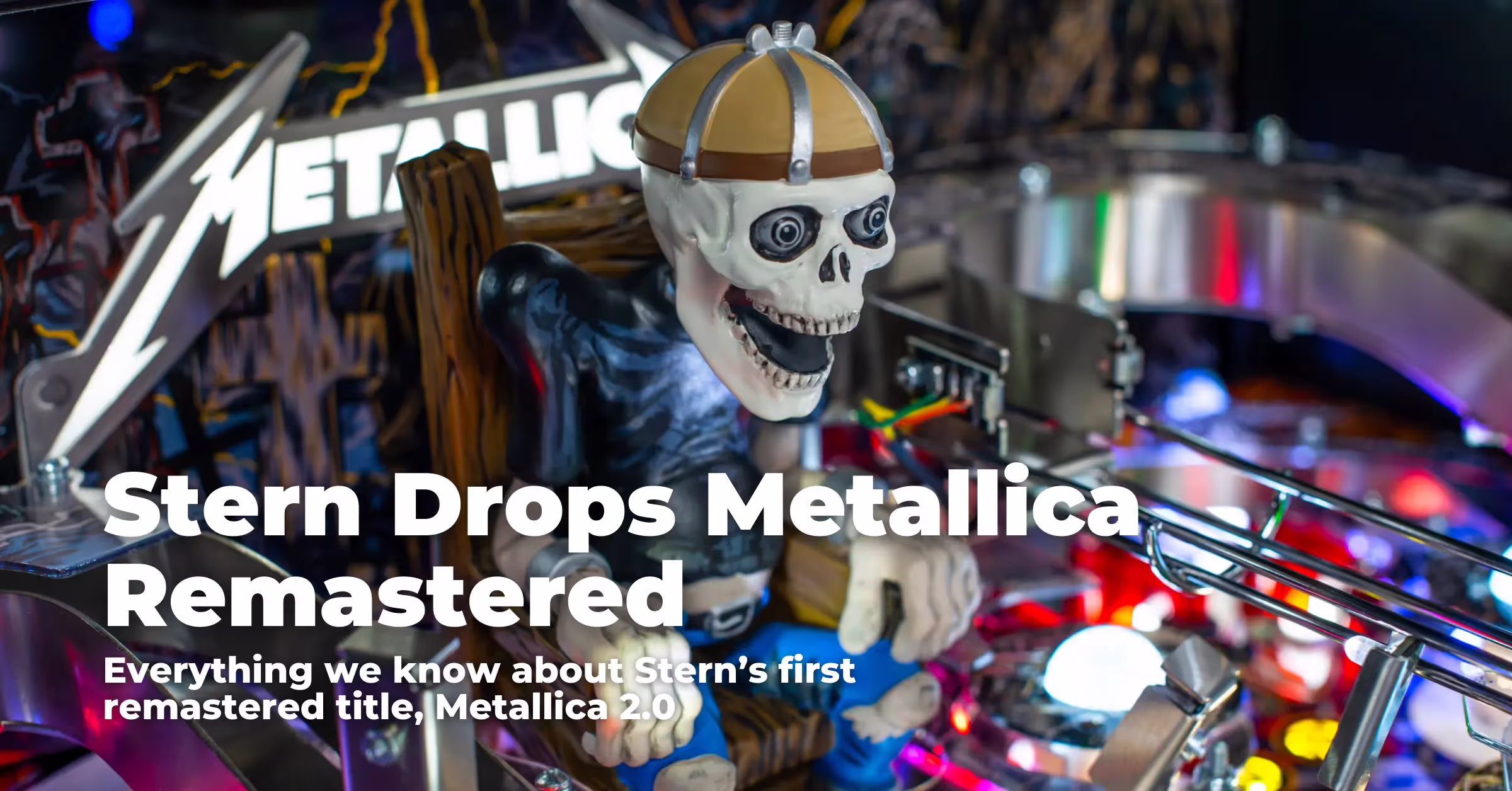 Stern Drops Metallica Remastered