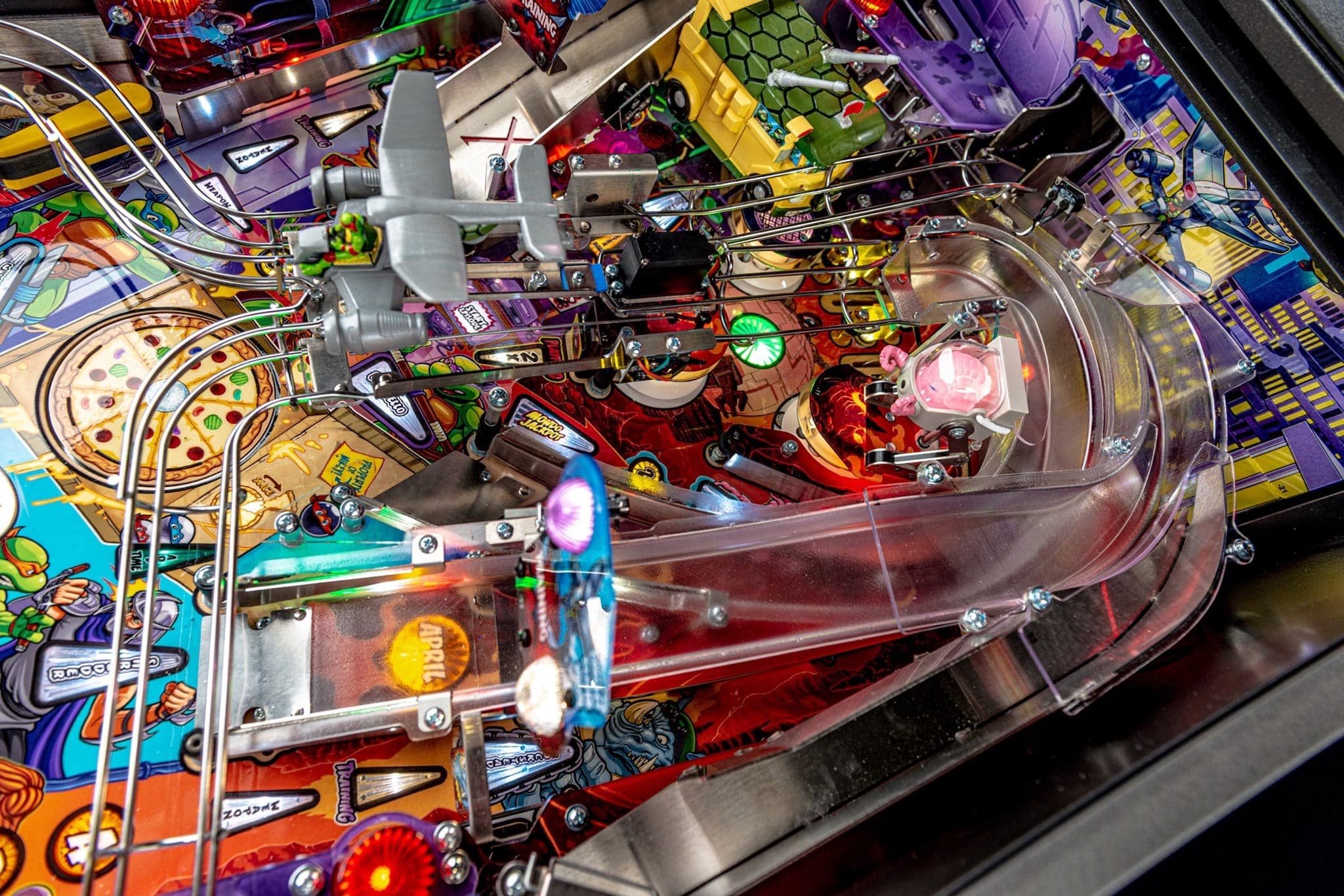 TMNT Pinball Krang Kombo